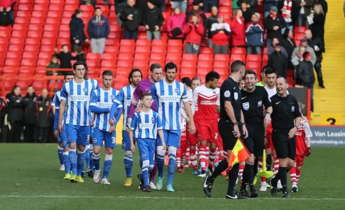 Framed Print : Brighton & Hove Albion Mascot at Charlton Athletic: Sky Bet Championship Clash, The Valley, 10 January 2015