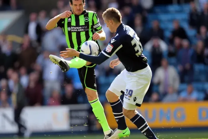 Framed Print : Brighton & Hove Albion at Millwall: 2012-13 Season - Away Game Framed Print : Brighton & Hove Albion at Millwall: 2012-13 Season - Away Game