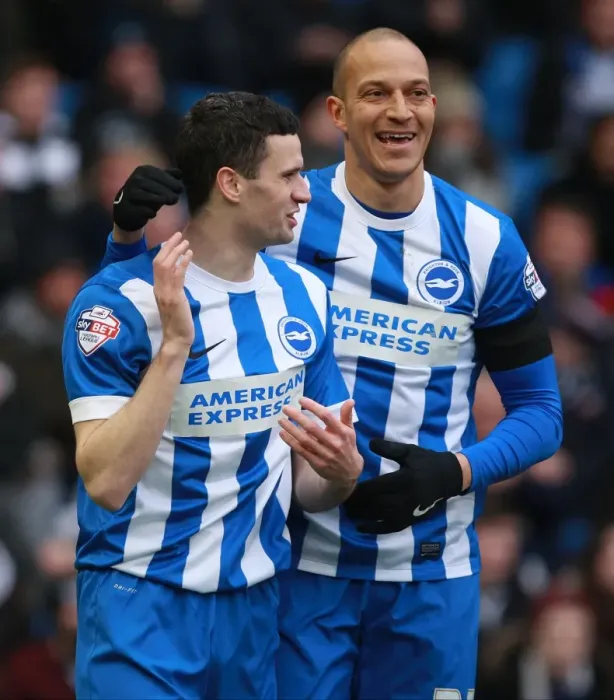 Framed Print : Brighton & Hove Albion: Murphy and Zamora's Unforgettable Goal Celebration (Sky Bet Championship 2016) Framed Print : Brighton & Hove Albion: Murphy and Zamora's Unforgettable Goal Celebration (Sky Bet Championship 2016)