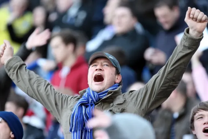 Framed Print : Brighton & Hove Albion: Nostalgic Flashback to the 2011-12 FA Cup Home Game Against Wrexham