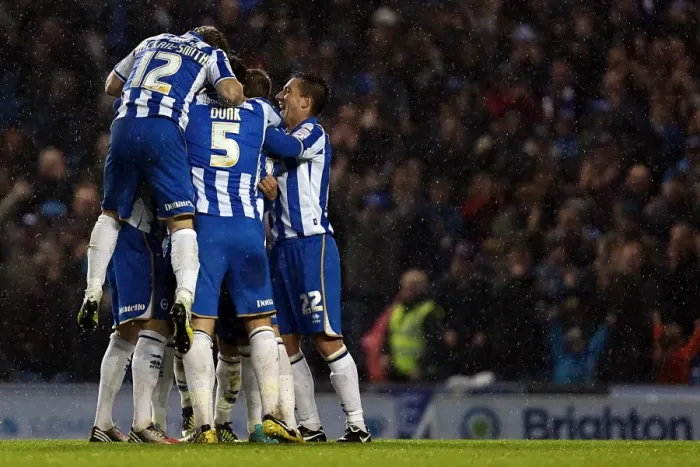 Framed Print : Brighton & Hove Albion: A Nostalgic Look Back at the 2012-13 Home Game Against Bolton Wanderers Framed Print : Brighton & Hove Albion: A Nostalgic Look Back at the 2012-13 Home Game Against Bolton Wanderers