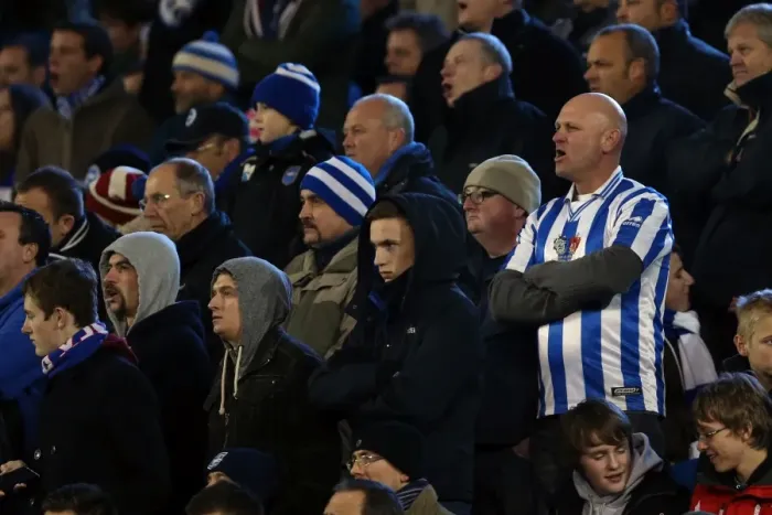 Framed Print : Brighton & Hove Albion: A Nostalgic Look Back at the 2012-13 Home Game Against Bristol City