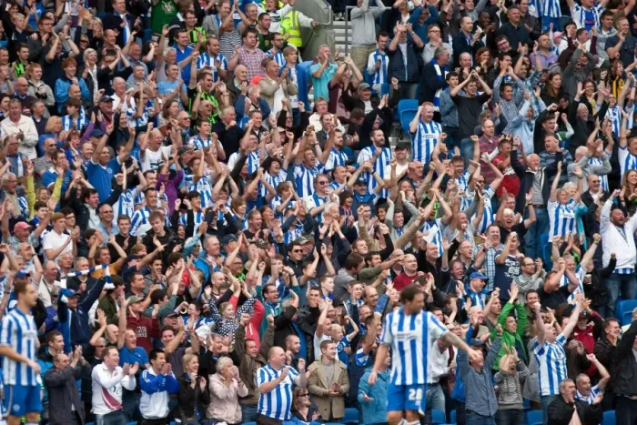 Framed Print : Brighton & Hove Albion: Nostalgic Look Back - 2012-13 Home Game vs Barnsley Framed Print : Brighton & Hove Albion: Nostalgic Look Back - 2012-13 Home Game vs Barnsley