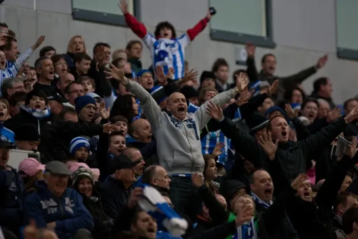Framed Print : Brighton & Hove Albion: Nostalgic Review of the 2011-12 Home Game Against Derby County (20-03-2012) Framed Print : Brighton & Hove Albion: Nostalgic Review of the 2011-12 Home Game Against Derby County (20-03-2012)