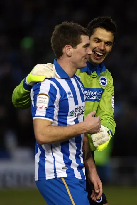 Framed Print : Brighton & Hove Albion: Nostalgic Review of the 2011-12 Home Game Against Leicester City (04-02-12) Framed Print : Brighton & Hove Albion: Nostalgic Review of the 2011-12 Home Game Against Leicester City (04-02-12)