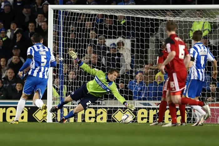Framed Print : Brighton & Hove Albion: Nostalgic Review of the 2012-13 Home Game Against Bristol City Framed Print : Brighton & Hove Albion: Nostalgic Review of the 2012-13 Home Game Against Bristol City