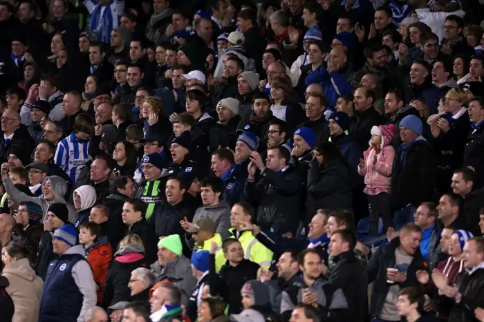 Framed Print : Brighton & Hove Albion: Nostalgic Review of the 2012-13 Home Game Against Watford (December 29, 2012)