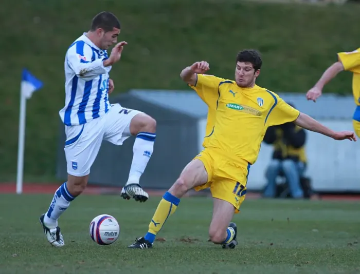 Framed Print : Brighton & Hove Albion: Nostalgic Revisit - 2008-09 Home Game vs Colchester United