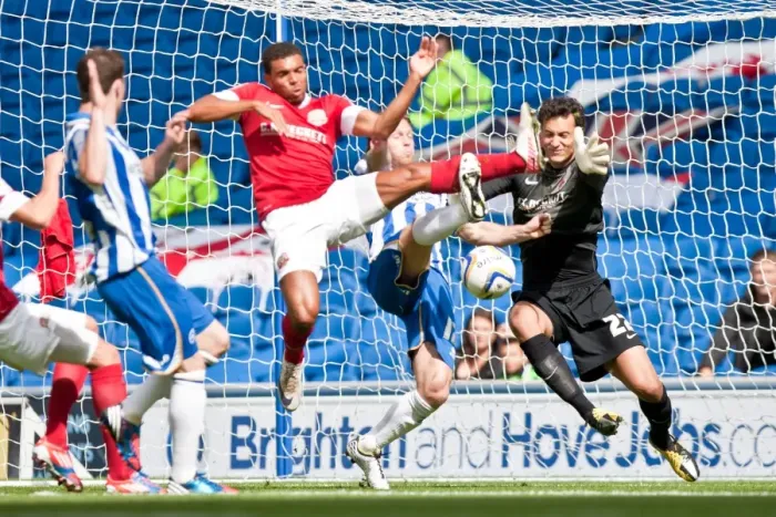 Framed Print : Brighton & Hove Albion: Nostalgic Revisit - 2012-13 Home Game vs Barnsley Framed Print : Brighton & Hove Albion: Nostalgic Revisit - 2012-13 Home Game vs Barnsley