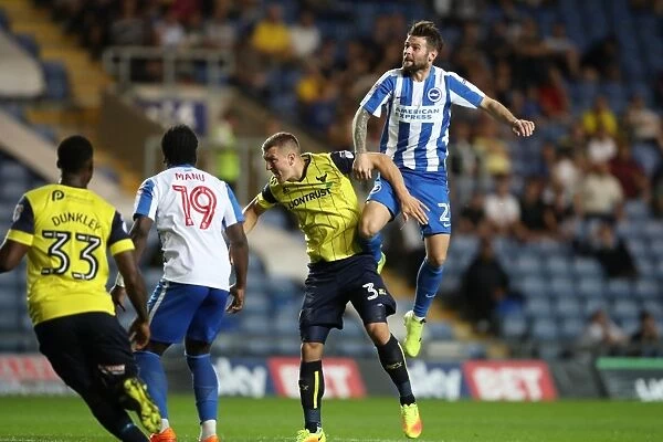 Brighton and Hove Albion Take on Oxford United in 2016 EFL Cup Second Round