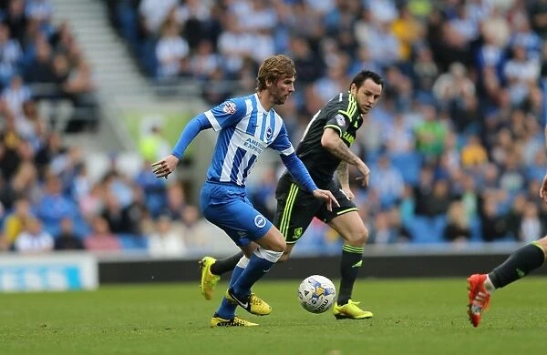Brighton & Hove Albion: Paddy McCourt in Action Against Middlesbrough (18OCT14)