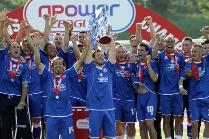Framed Print : Brighton And Hove Albion Past Seasons: 2011 League 1 Winners Framed Print : Brighton And Hove Albion Past Seasons: 2011 League 1 Winners