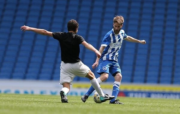 Brighton & Hove Albion: Play on the Pitch - 28 April 2015, American Express Community Stadium