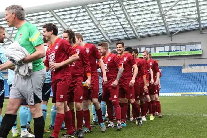 Framed Print : Brighton & Hove Albion: Ten Players in Action (May 1, 2015) Framed Print : Brighton & Hove Albion: Ten Players in Action (May 1, 2015)