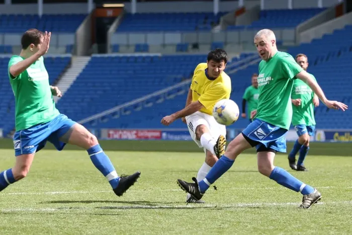 Framed Print : Brighton & Hove Albion: Playing on the Pitch (April 30, 2015, 7:00 PM)