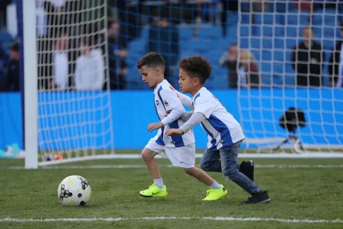 Framed Print : Brighton & Hove Albion: Premier League Survival Celebration - Players Lap of Appreciation (May 2019)