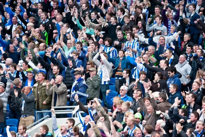 Framed Print : Brighton & Hove Albion: Reliving the Excitement of the 2011-12 Season - Home Match against Birmingham City (April 21, 2012)