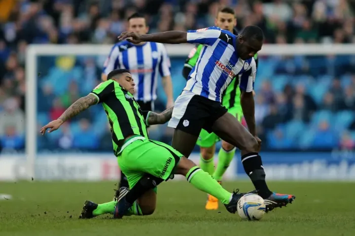 Framed Print : Brighton & Hove Albion at Sheffield Wednesday: 2012-13 Away Game Framed Print : Brighton & Hove Albion at Sheffield Wednesday: 2012-13 Away Game