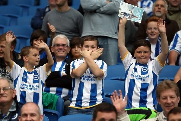 Brighton and Hove Albion: Thrilling Crowds at the Amex Stadium (Nottingham Forest Game, October 2013)