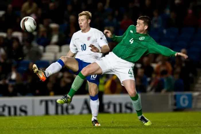 Framed Print : Brighton & Hove Albion U18: England U18 vs Ireland U18 (26-04-2012) - A Home Game from the 2011-12 Season Framed Print : Brighton & Hove Albion U18: England U18 vs Ireland U18 (26-04-2012) - A Home Game from the 2011-12 Season