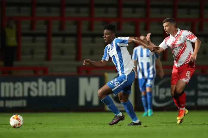 Framed Print : Brighton & Hove Albion U23s Gear Up for EFL Trophy Showdown against Stevenage (04OCT16) Framed Print : Brighton & Hove Albion U23s Gear Up for EFL Trophy Showdown against Stevenage (04OCT16)