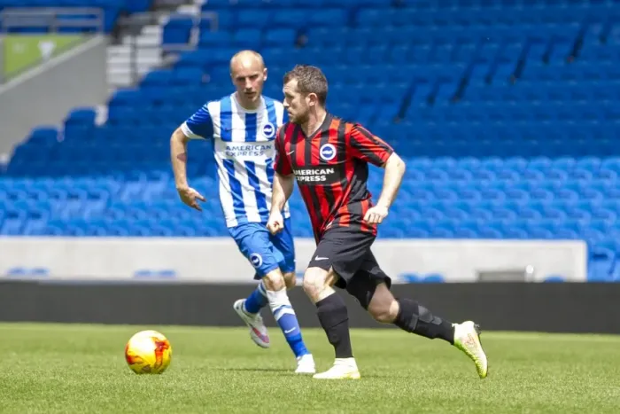Framed Print : Brighton & Hove Albion: The Unforgettable 12 Staff Match on Pitch (25 May 2015) Framed Print : Brighton & Hove Albion: The Unforgettable 12 Staff Match on Pitch (25 May 2015)