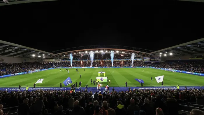 Framed Print : Brighton and Hove Albion v Aston Villa Premier League 03DEC25 Framed Print : Brighton and Hove Albion v Aston Villa Premier League 03DEC25