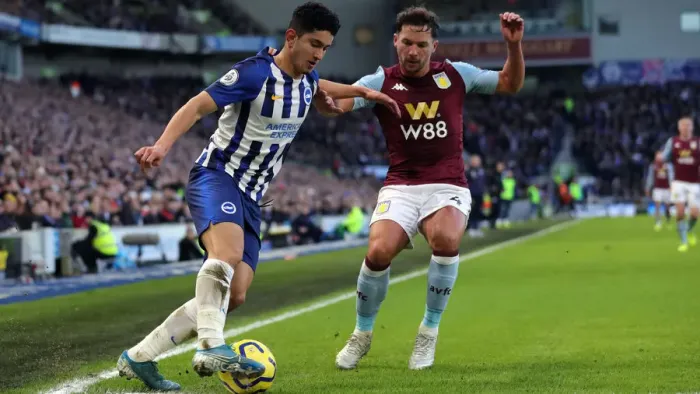 Framed Print : Brighton and Hove Albion v Aston Villa Premier League 18JAN20 Framed Print : Brighton and Hove Albion v Aston Villa Premier League 18JAN20