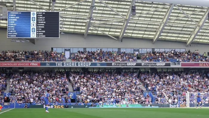 Framed Print : Brighton and Hove Albion v Aston Villa Premier League 23AUG26 Framed Print : Brighton and Hove Albion v Aston Villa Premier League 23AUG26