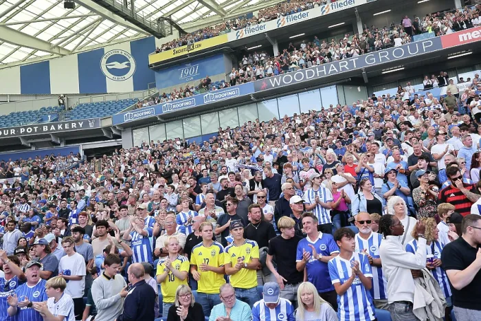 Framed Print : Brighton and Hove Albion v Aston Villa Premier League 23AUG26 Framed Print : Brighton and Hove Albion v Aston Villa Premier League 23AUG26