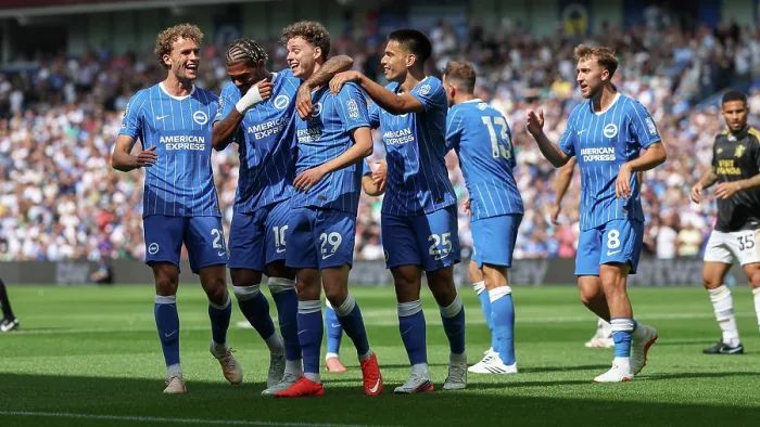 Framed Print : Brighton and Hove Albion v Aston Villa Premier League 23AUG26 Framed Print : Brighton and Hove Albion v Aston Villa Premier League 23AUG26