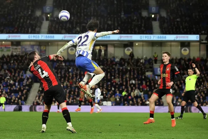 Framed Print : Brighton and Hove Albion v Bournemouth Premier League 25FEB25 Framed Print : Brighton and Hove Albion v Bournemouth Premier League 25FEB25