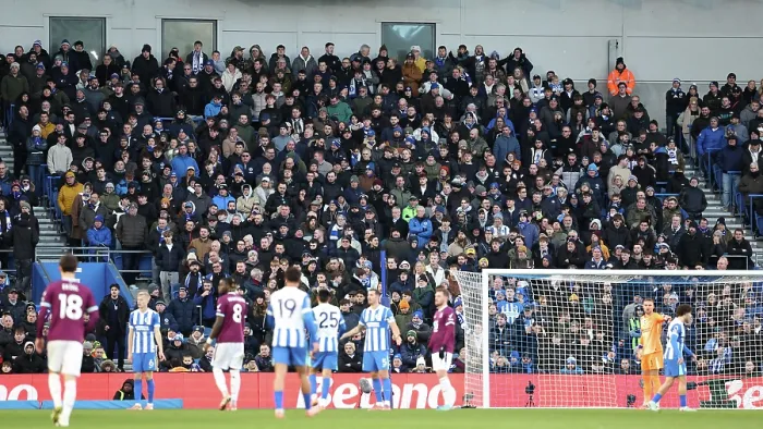 Framed Print : Brighton and Hove Albion v Burnley Premier League 03JAN26 Framed Print : Brighton and Hove Albion v Burnley Premier League 03JAN26