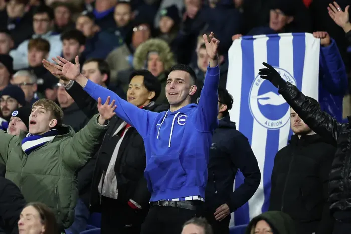 Framed Print : Brighton and Hove Albion v Chelsea FA Cup 5th Round 05FEB25 Framed Print : Brighton and Hove Albion v Chelsea FA Cup 5th Round 05FEB25