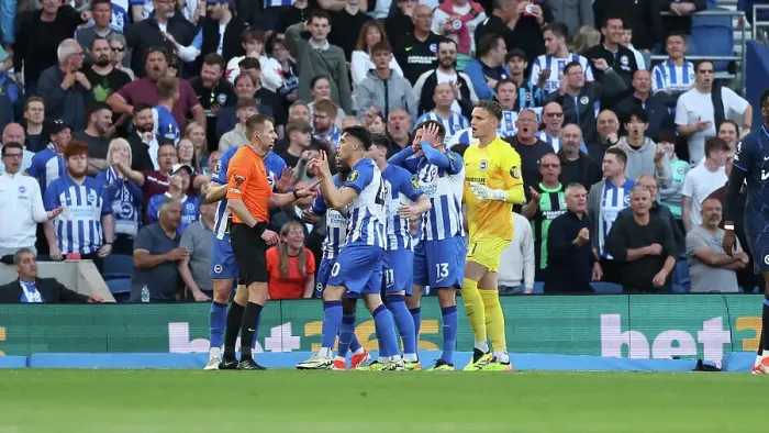 Framed Print : Brighton and Hove Albion v Chelsea Premier League 15MAY24 Framed Print : Brighton and Hove Albion v Chelsea Premier League 15MAY24