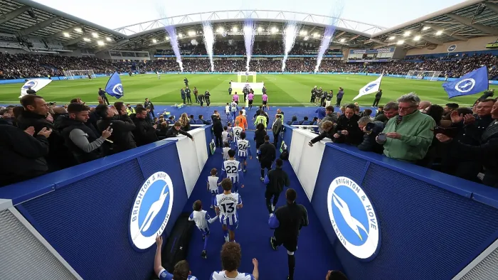 Framed Print : Brighton and Hove Albion v Chelsea Premier League 21APR26