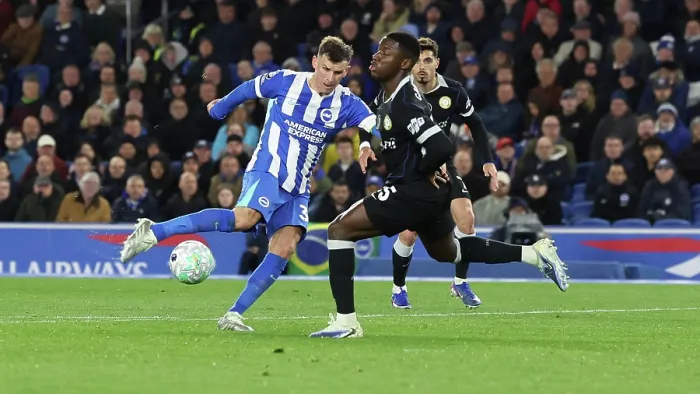 Framed Print : Brighton and Hove Albion v Chelsea Premier League 21APR26 Framed Print : Brighton and Hove Albion v Chelsea Premier League 21APR26