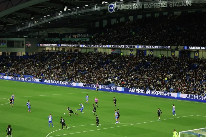 Framed Print : Brighton and Hove Albion v Chelsea Premier League 21APR26 Framed Print : Brighton and Hove Albion v Chelsea Premier League 21APR26