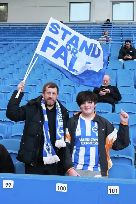 Framed Print : Brighton and Hove Albion v Chelsea Premier League 21APR26 Framed Print : Brighton and Hove Albion v Chelsea Premier League 21APR26