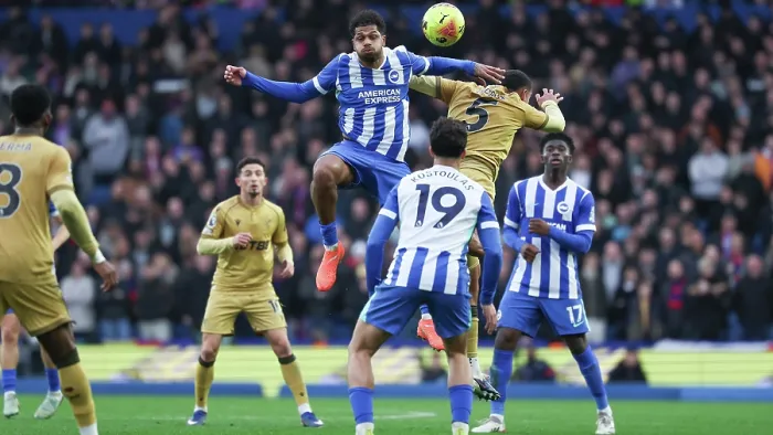 Framed Print : Brighton and Hove Albion v Crystal Palace Premier League 08FEB26 Framed Print : Brighton and Hove Albion v Crystal Palace Premier League 08FEB26