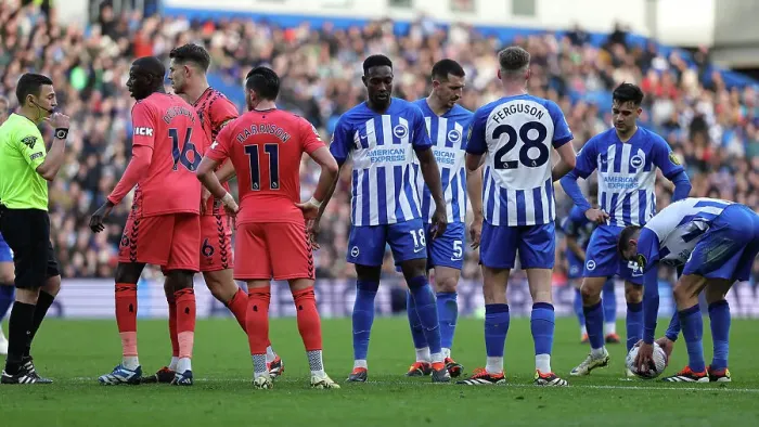 Framed Print : Brighton and Hove Albion v Everton Premier League 24FEB24 Framed Print : Brighton and Hove Albion v Everton Premier League 24FEB24