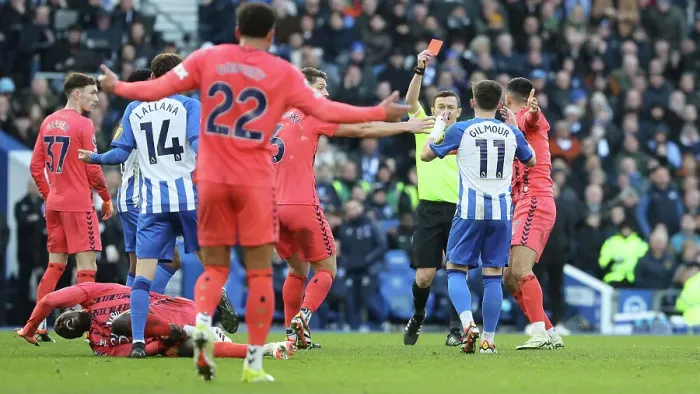 Framed Print : Brighton and Hove Albion v Everton Premier League 24FEB24 Framed Print : Brighton and Hove Albion v Everton Premier League 24FEB24