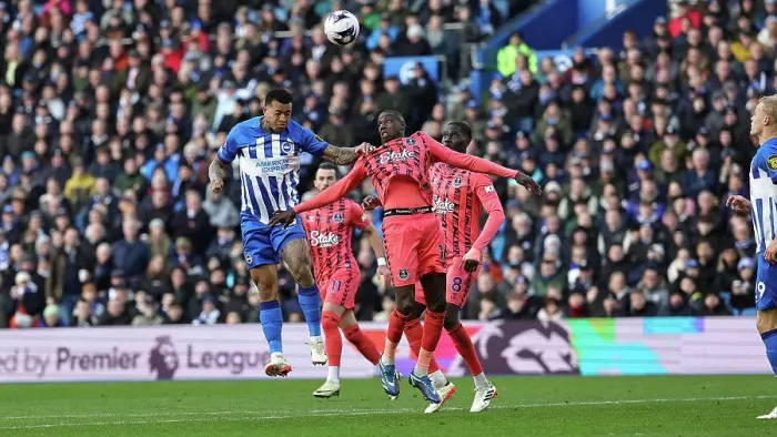 Framed Print : Brighton and Hove Albion v Everton Premier League 24FEB24 Framed Print : Brighton and Hove Albion v Everton Premier League 24FEB24