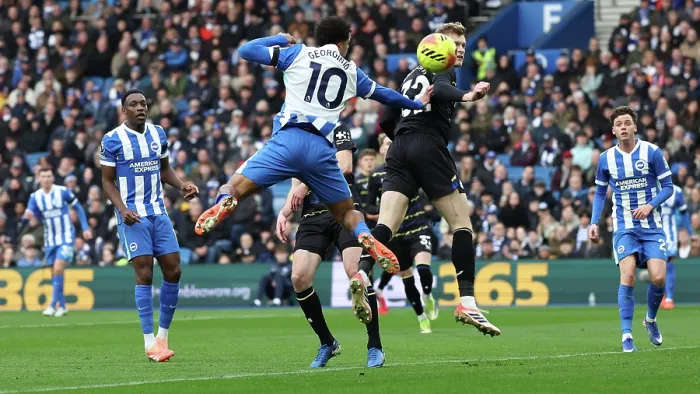 Framed Print : Brighton and Hove Albion v Everton Premier League 31JAN26 Framed Print : Brighton and Hove Albion v Everton Premier League 31JAN26