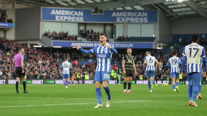 Framed Print : Brighton and Hove Albion v Everton Premier League 31JAN26 Framed Print : Brighton and Hove Albion v Everton Premier League 31JAN26