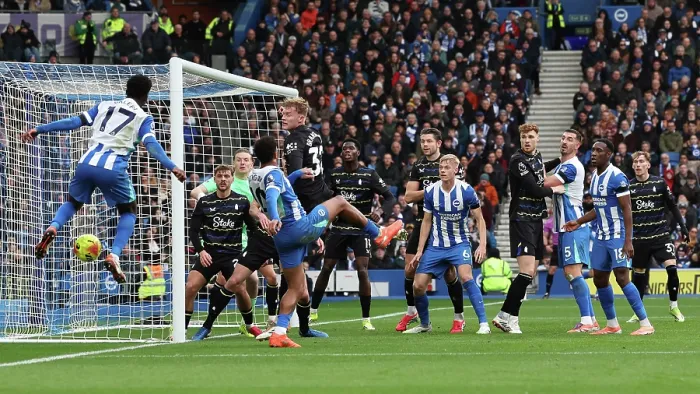 Framed Print : Brighton and Hove Albion v Everton Premier League 31JAN26 Framed Print : Brighton and Hove Albion v Everton Premier League 31JAN26
