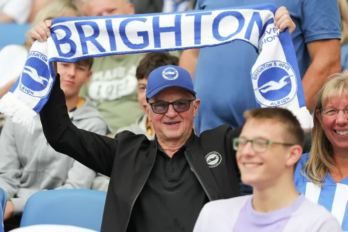 Framed Print : Brighton and Hove Albion v Fulham Premier League 16AUG25 Framed Print : Brighton and Hove Albion v Fulham Premier League 16AUG25