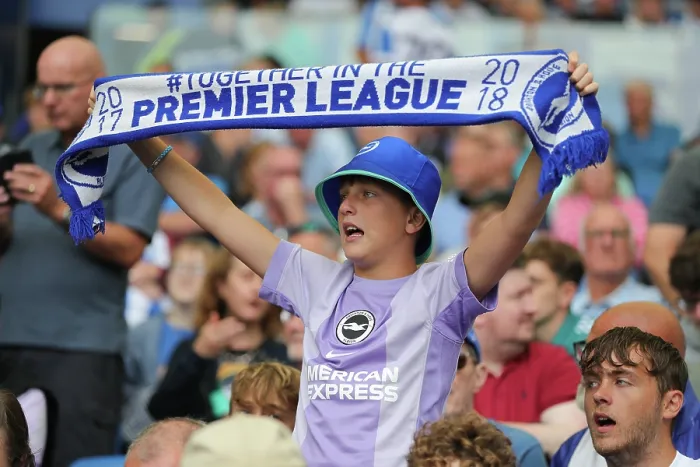 Framed Print : Brighton and Hove Albion v Fulham Premier League 16AUG25 Framed Print : Brighton and Hove Albion v Fulham Premier League 16AUG25