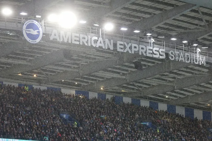 Framed Print : Brighton and Hove Albion v Leeds United Premier League 01NOV25 Framed Print : Brighton and Hove Albion v Leeds United Premier League 01NOV25