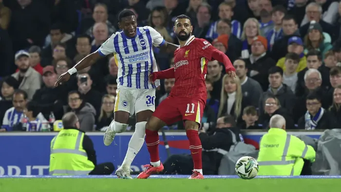 Framed Print : Brighton and Hove Albion v Liverpool Carabao Cup 30OCT24 Framed Print : Brighton and Hove Albion v Liverpool Carabao Cup 30OCT24